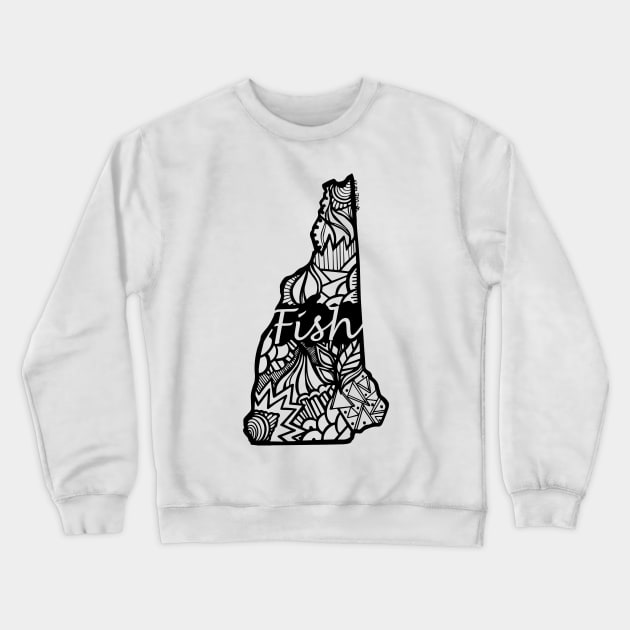 Fish NH Crewneck Sweatshirt by kk3lsyy